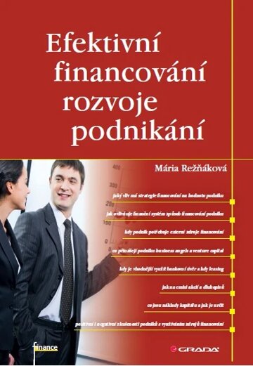 Obálka knihy Efektivní financování rozvoje podnikání