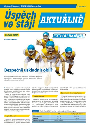 Obálka e-magazínu 2015 - 05 Konzervace kyselinami