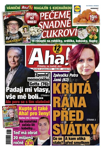 Obálka e-magazínu AHA! 3.12.2015