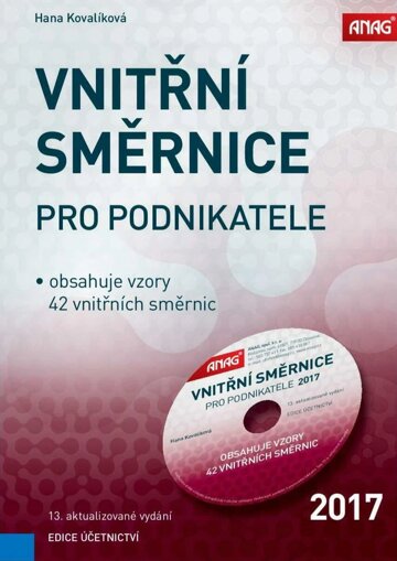 Obálka e-magazínu Vnitřní směrnice pro podnikatele + CD 2017