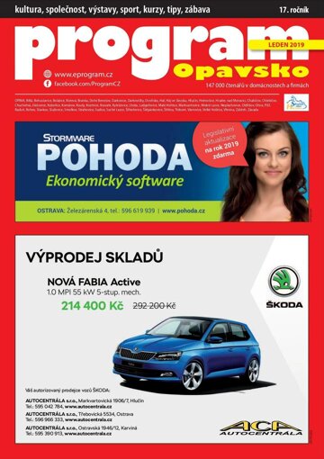 Obálka e-magazínu Program OP 01-2019