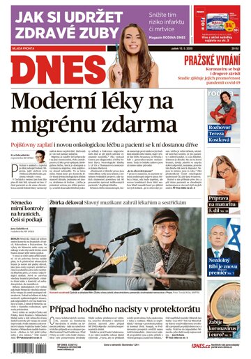 Obálka e-magazínu MF Dnes 15.5.2020