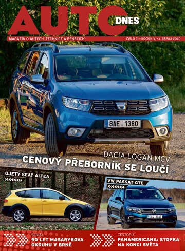 Obálka e-magazínu Auto DNES 4.8.2020