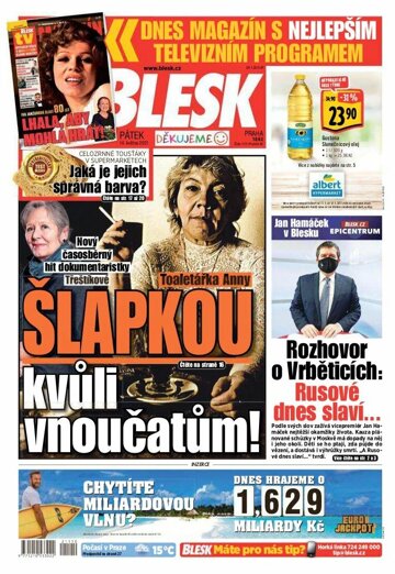 Obálka e-magazínu Blesk 14.5.2021