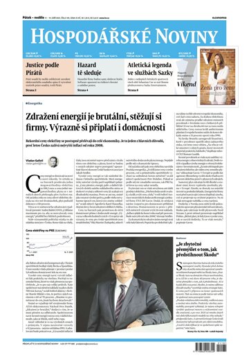 Obálka e-magazínu Hospodářské noviny 181 - 17.9.2021