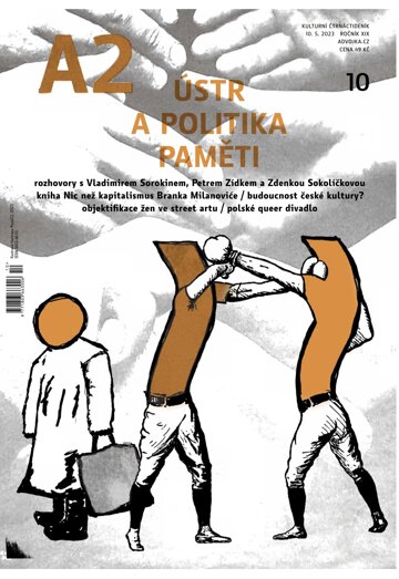 Obálka e-magazínu A2 - ÚSTR a politika paměti - 10/2023
