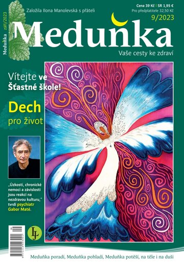 Obálka e-magazínu Meduňka 9/2023