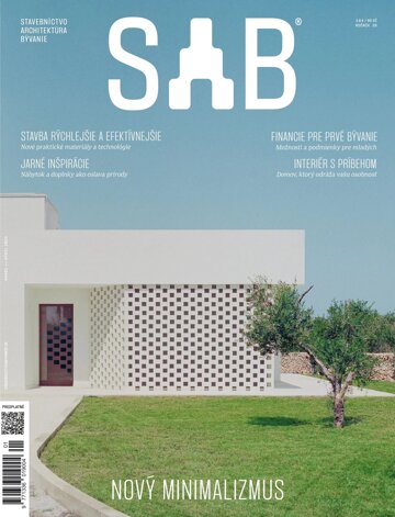 Obálka e-magazínu SaB – Stavebníctvo a bývanie marec/apríl 2024 FREE