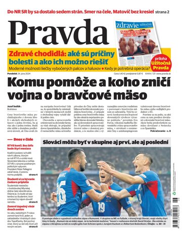 Obálka e-magazínu Pravda 24. 6. 2024