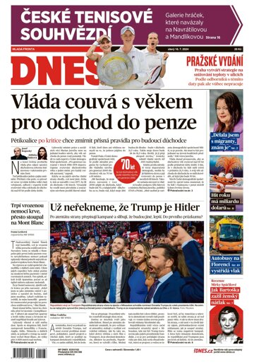 Obálka e-magazínu MF Dnes 16.7.2024