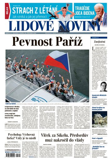 Obálka e-magazínu Lidové noviny 27.7.2024