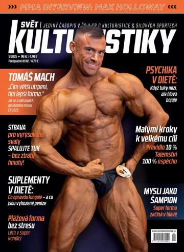 Obálka e-magazínu Svět Kulturistiky 5/2025