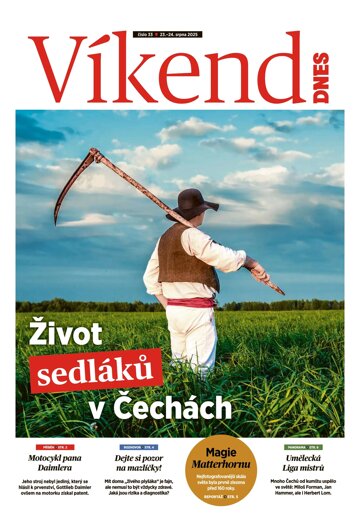 Obálka e-magazínu Víkend DNES Jižní Čechy - 23.8.2025