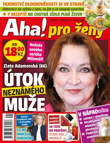 Obálka e-magazínu AHA! pro ženy 41/2025