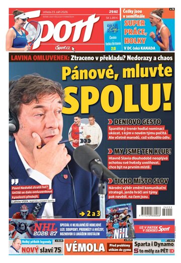 Obálka e-magazínu Sport 23.9.2026