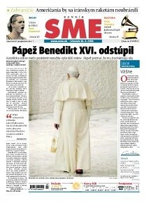 Obálka e-magazínu SME 12.2.2013