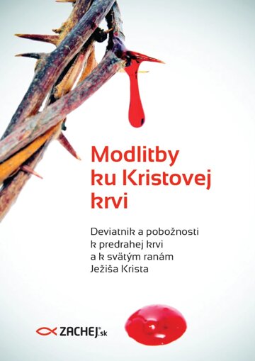 Obálka knihy Modlitby ku Kristovej krvi