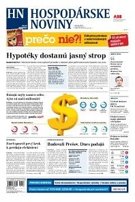 Obálka e-magazínu Hospodárske noviny 19.06.2014
