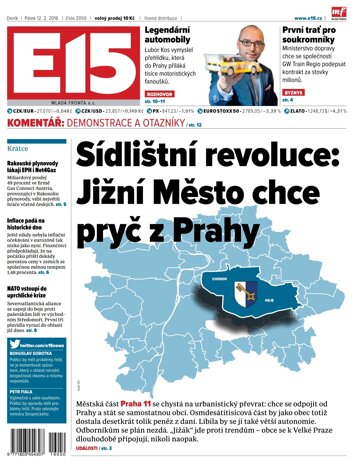 Obálka e-magazínu E15 12.2.2016