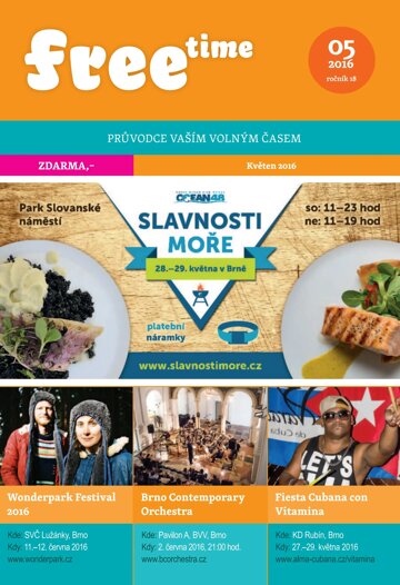 Obálka e-magazínu freetime 5/2016