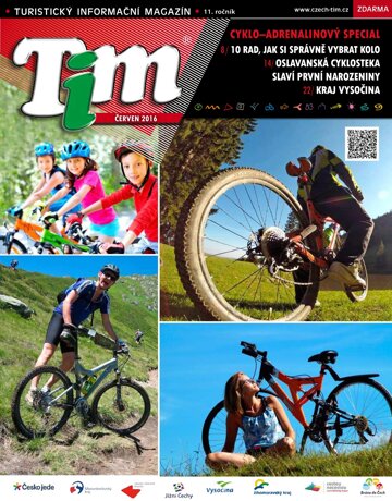 Obálka e-magazínu TIM Magazín - cyklospeciál 2016