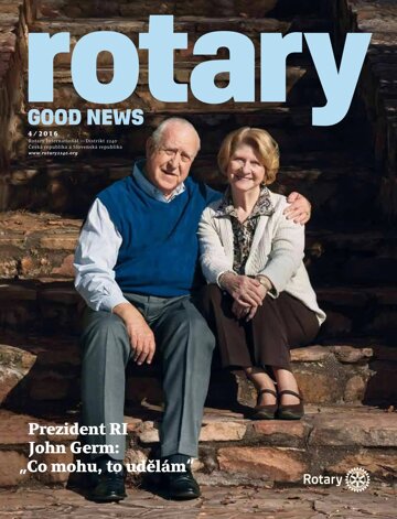 Obálka e-magazínu Rotary Good News 4/2016