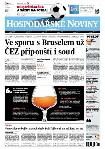 Obálka e-magazínu Hospodářské noviny 184 - 20.9.2012