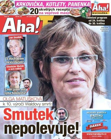 Obálka e-magazínu AHA! Tv - 23.5.2019