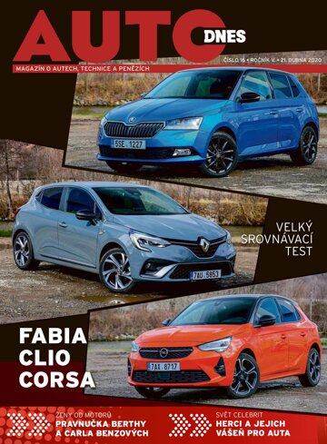 Obálka e-magazínu Auto DNES 21.4.2020