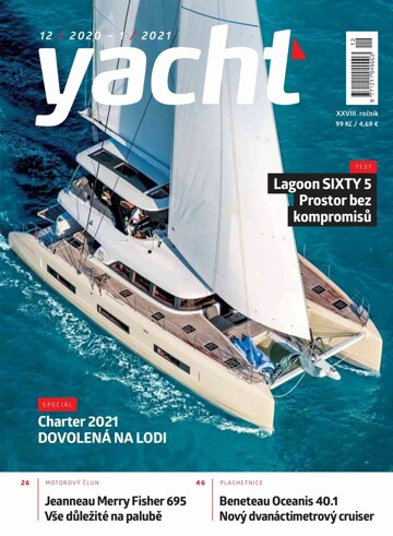 Obálka e-magazínu Yacht 12-1/2020-2021