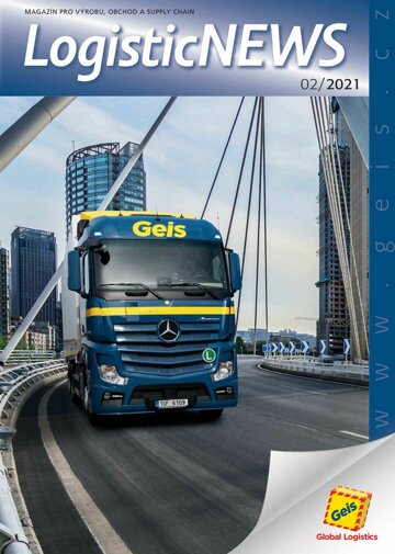 Obálka e-magazínu Logistic News 2/2021