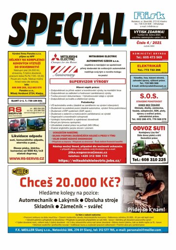 Obálka e-magazínu Special 4/2021