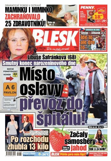 Obálka e-magazínu Blesk 9.6.2021