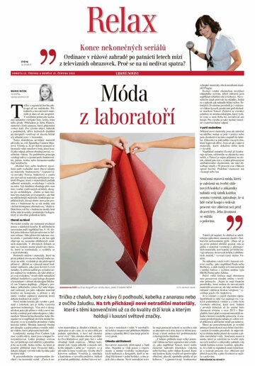 Obálka e-magazínu LN+ Čechy - 12.6.2021