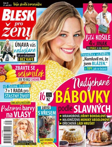 Obálka e-magazínu Blesk pro ženy 39/2021