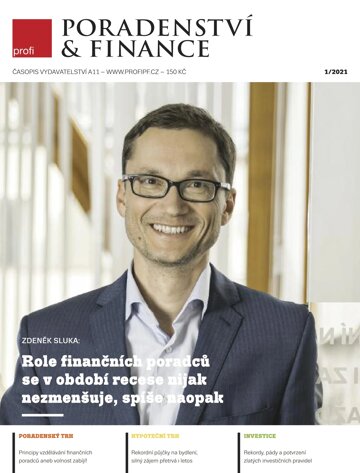 Obálka e-magazínu Profi Poradenství Finance 1/2021