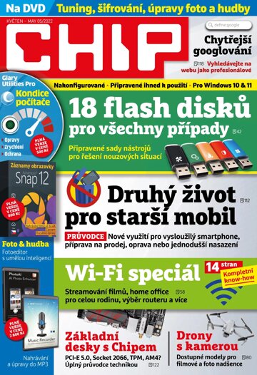 Obálka e-magazínu CHIP 5/2022