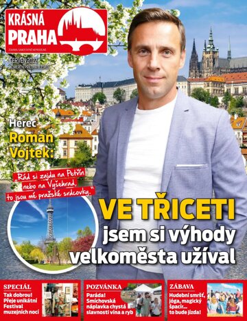Obálka e-magazínu Příloha Blesk Krásná Praha - 7.6.2022