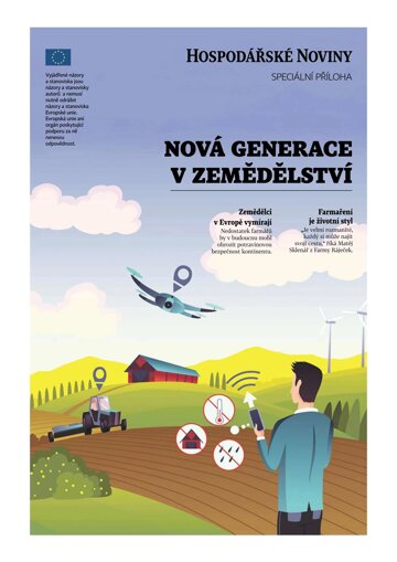 Obálka e-magazínu Hospodářské noviny - příloha 023 - 1.2.2023 Nová generace v zemědělství