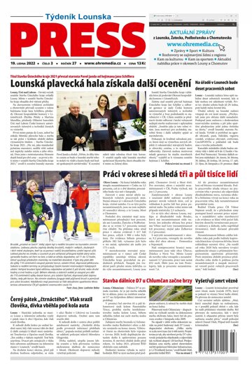 Obálka e-magazínu Lounský press 3/2022
