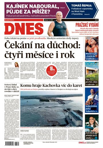 Obálka e-magazínu MF Dnes 7.6.2023