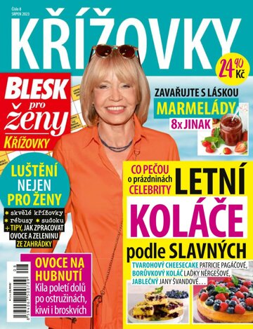 Obálka e-magazínu Blesk pro ženy Křížovky 8/2023