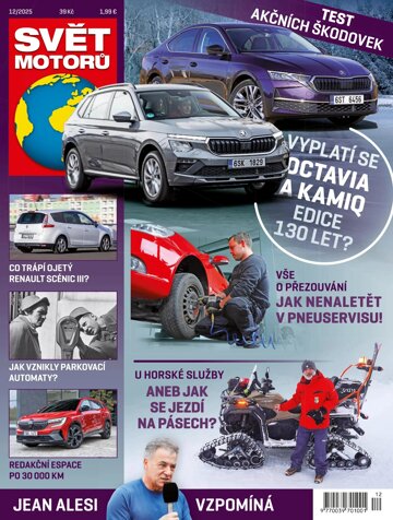 Obálka e-magazínu Svět motorů 12/2025