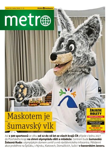 Obálka e-magazínu deník METRO 20.1.2026