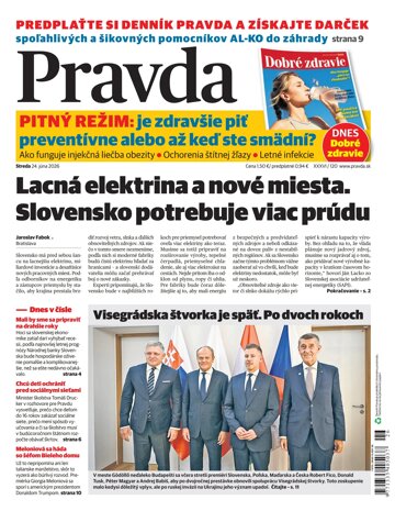 Obálka e-magazínu Pravda 24. 6. 2026