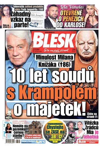 Obálka e-magazínu Blesk 28.7.2026