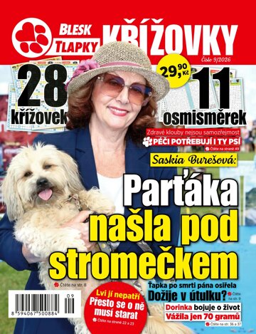 Obálka e-magazínu Blesk Tlapky Křížovky 9/2026