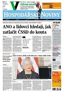 Obálka e-magazínu Hospodářské noviny 213 - 1.11.2013