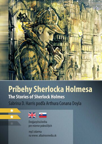 Obálka knihy Príbehy Sherlocka Holmesa B1/B2 (AJ-SJ)