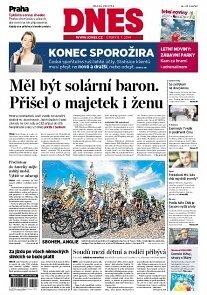 Obálka e-magazínu MF Dnes 8.7.2014